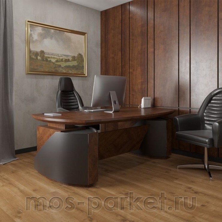 Каменный SPC ламинат Alpine Floor Real Wood ECO 2-1 Дуб Royal