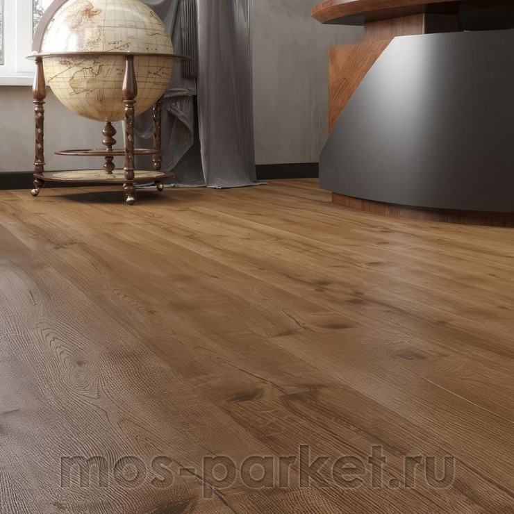 Каменный SPC ламинат Alpine Floor Real Wood ECO 2-1 Дуб Royal