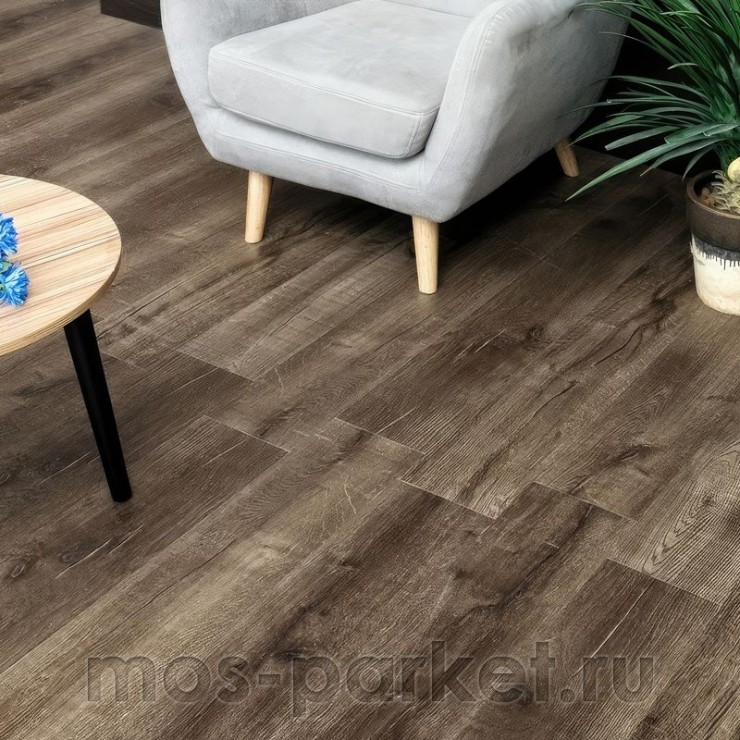 Каменный SPC ламинат Alpine Floor Real Wood ECO 2-3 Дуб Вермонт