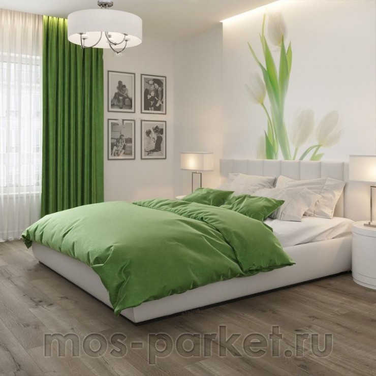 Каменный SPC ламинат Alpine Floor Real Wood ECO 2-4 Дуб Вердан