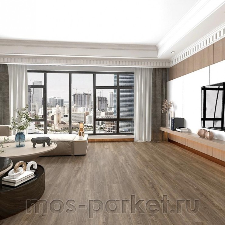 Каменный SPC ламинат Alpine Floor Sequoia ECO 6-2 Секвойя коньячная