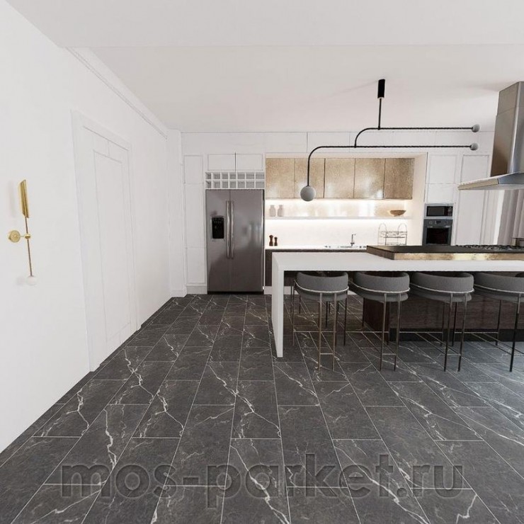 Каменная SPC плитка Alpine Floor Stone Mineral Core ECO 4-28 Гермес