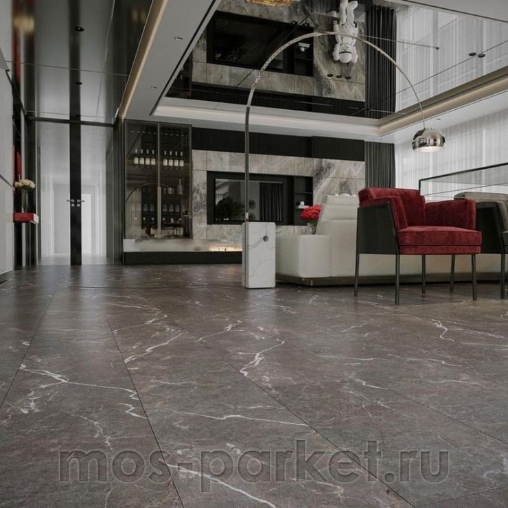 Каменная SPC плитка Alpine Floor Stone Mineral Core ECO 4-29 Сторм