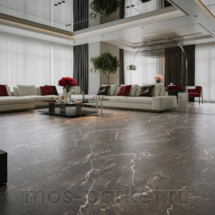 Каменная SPC плитка Alpine Floor Stone Mineral Core ECO 4-29 Сторм