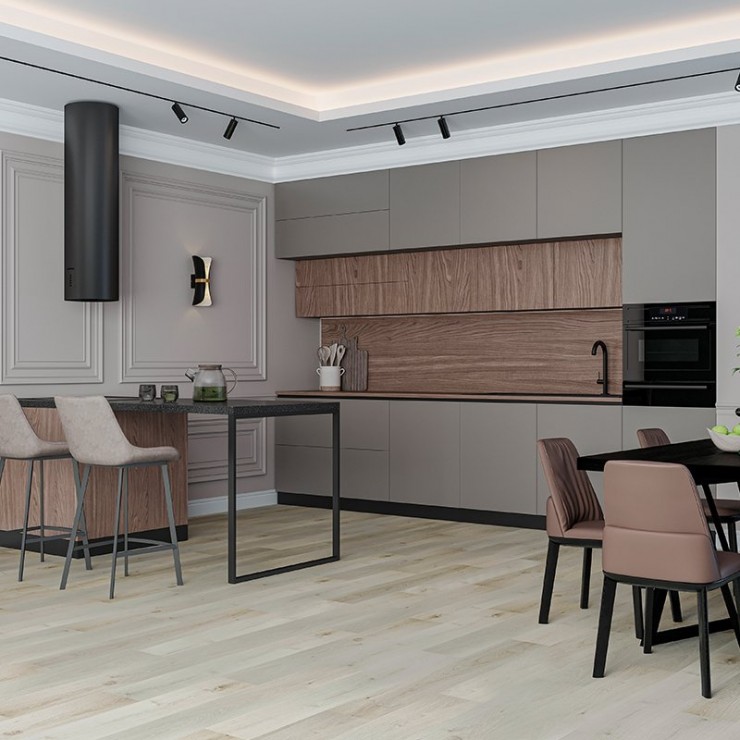 Виниловая SPCплитка Alta Step Perfecto SPC8813 Дуб дальневосточный