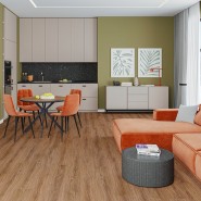 Виниловая SPCплитка Alta Step Perfecto SPC8814 Дуб европейский