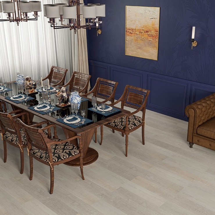 Виниловая SPCплитка Alta Step Excelente SPC6612 Дуб серебристый