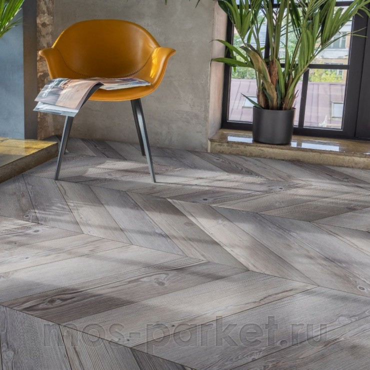 Клеевой LVT ламинат AquaFloor Chevron Glue AF2552PGCh