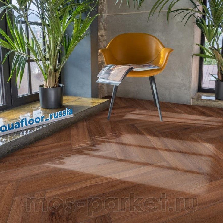 Виниловый LVT паркет AquaFloor Parquet Glue AF2518PG