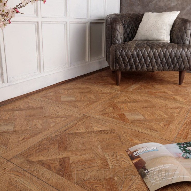 Виниловый LVT паркет AquaFloor Versailles Glue AF7004VS