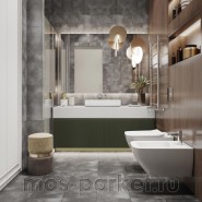 Виниловая SPC плитка CronaFloor Stone BD-1790-10 Торнадо дымчатый