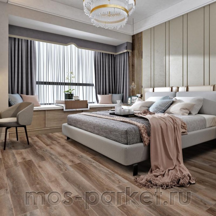 Виниловый SPC ламинат CronaFloor Wood BD-40029-10 Дуб Охрид