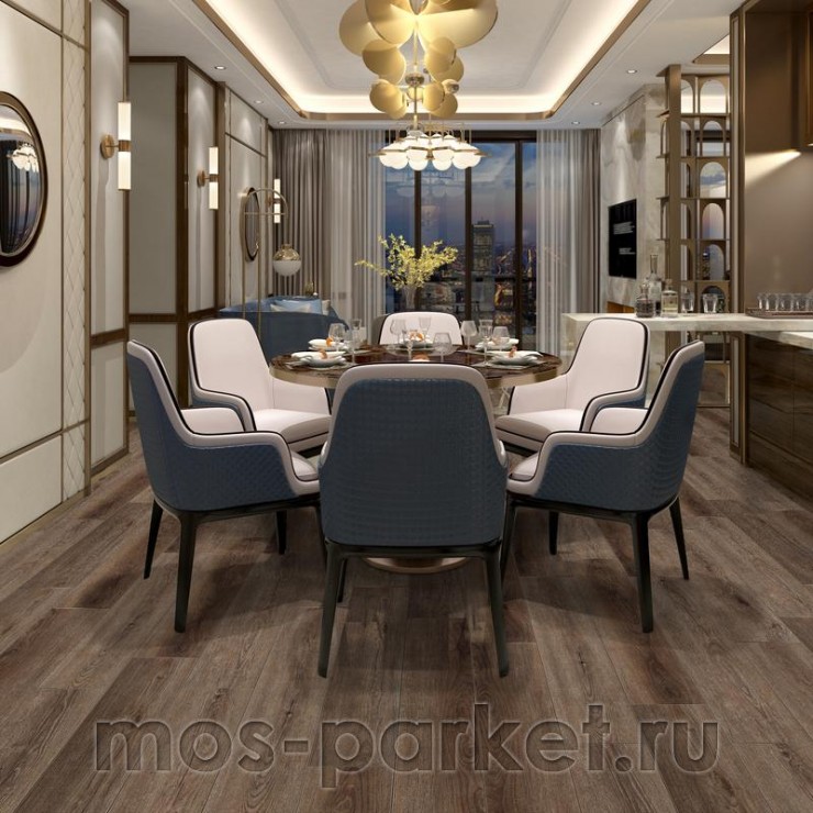 Виниловый SPC ламинат CronaFloor Wood BD-40030-5 Дуб Регин