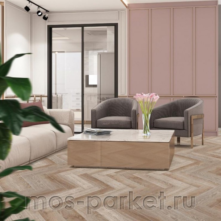 SPC ламинат Cronafloor Herringbone ZH-81110-8 Дуб Лилль