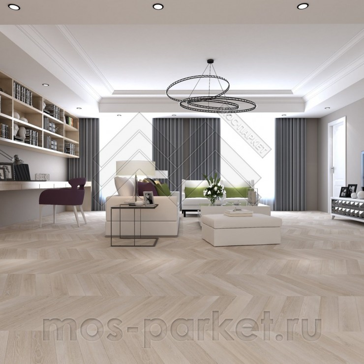 Виниловый пол Damy Floor Chevron DF02-Ch Пале-Рояль