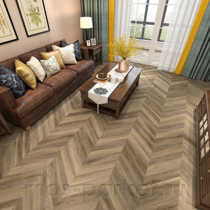 Виниловый пол Damy Floor Chevron DF06-Ch Амбуаз