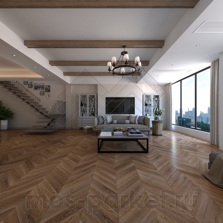 Виниловый пол Damy Floor Chevron DF07-Ch Шайо
