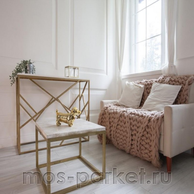 Кварцевый SPC ламинат Damy Floor Family 1536-2 Дуб альпийский