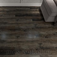 Клеевой LVT ламинат Damy Floor Family LVT TCM369-7-LVT Дуб рустикальный черный
