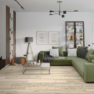 Кварцевый SPC ламинат Damy Floor Family 9531-2A Дуб кавказский