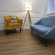 Кварцевый SPC ламинат Damy Floor Family 248-8 Дуб имбирный