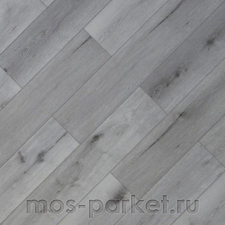 Кварцевый SPC ламинат Damy Floor Family T7020-2 Дуб классический серый