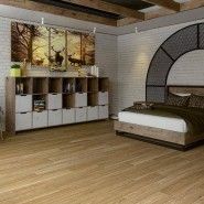 Кварцевый SPC ламинат Damy Floor Family DF03-F Дуб медовый