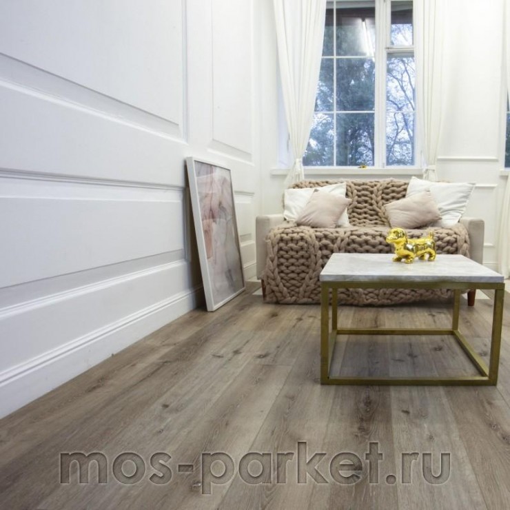 Кварцевый SPC ламинат Damy Floor Family 1508-1 Дуб Лофт