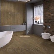 Клеевой LVT ламинат Damy Floor Family LVT 0030-6-LVT Дуб Мокка