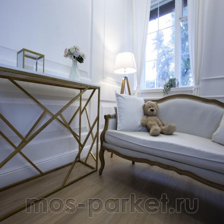 Кварцевый SPC ламинат Damy Floor Family 6607-9 Дуб натуральный