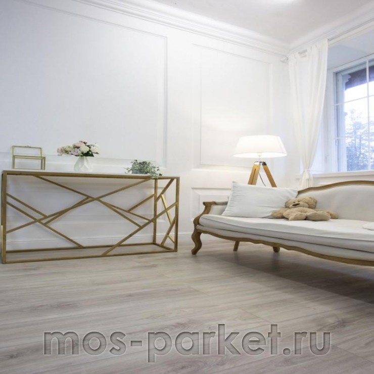 Кварцевый SPC ламинат Damy Floor Family SL3739-3 Дуб белый