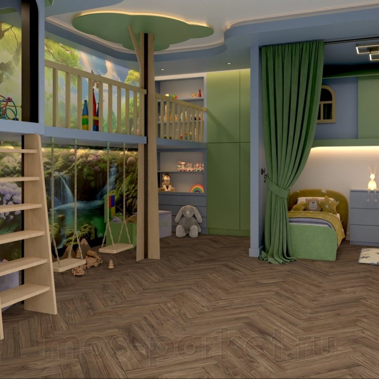 Кварцвиниловый SPC ламинат Damy Floor London 0036-1 Дерби