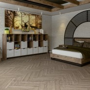 Кварцвиниловый SPC ламинат Damy Floor London 0137 Ливерпуль