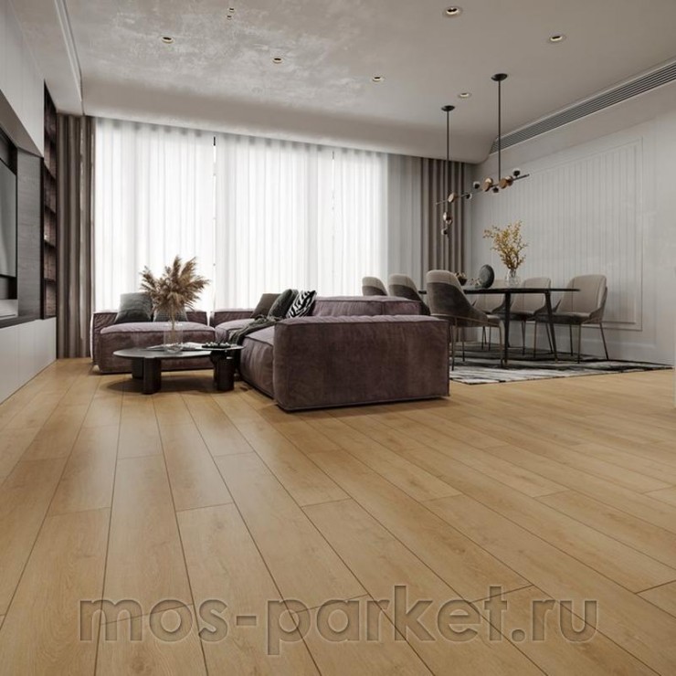 Кварцевый SPC ламинат EvoFloor Home L-29266 Дуб медовый