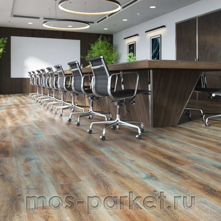 Кварцевый SPC ламинат Fargo Comfort 366-2B Дуб карамельный
