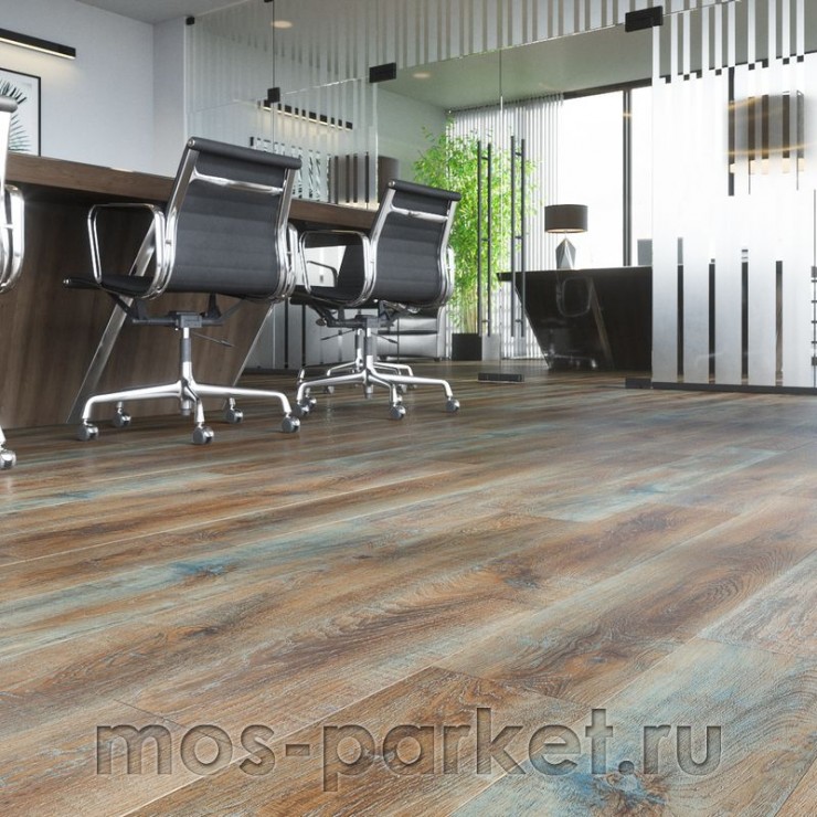 Кварцевый SPC ламинат Fargo Comfort 366-2B Дуб карамельный