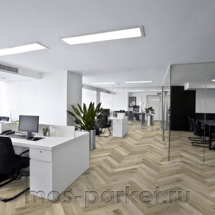 Кварцевый ламинат Fargo Parquet 33-61W935 Дуб Парижский дождь