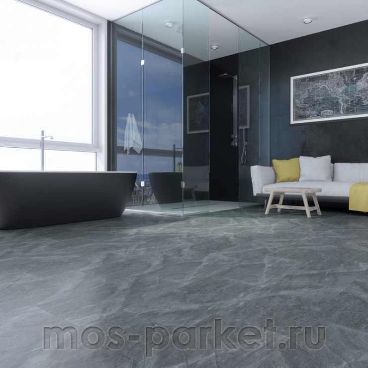 Кварцевый SPC ламинат Fargo Stone 68S455 Агат Маренго