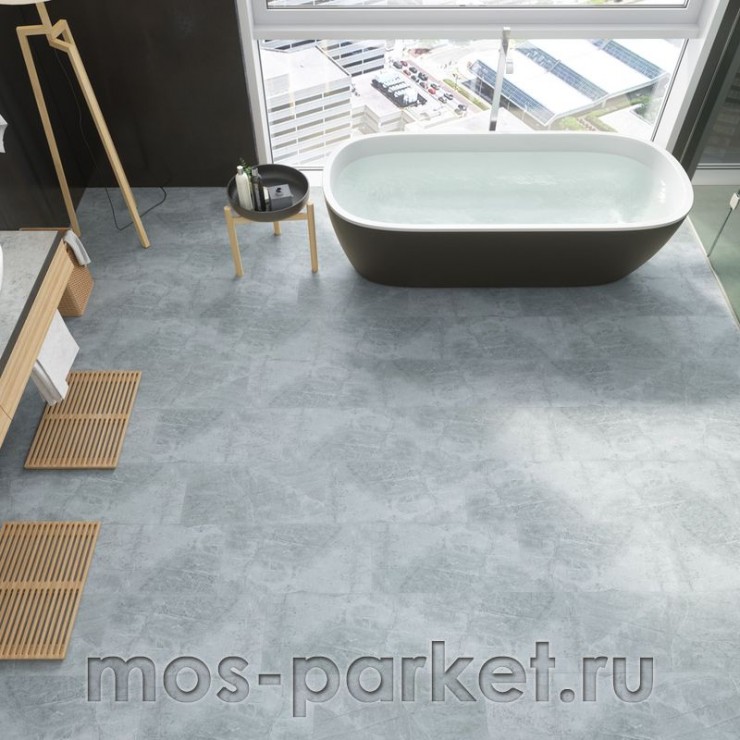 Кварцевый SPC ламинат Fargo Stone 61S455 Дымчатый Меланит
