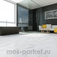 Кварцевый SPC ламинат Fargo Stone 6089-1 Белый мрамор
