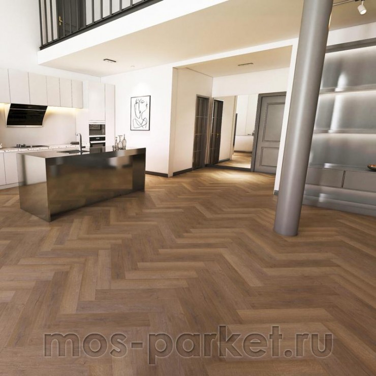 Замковый виниловый пол Floorwood Authentic 1510 Тёмный замок