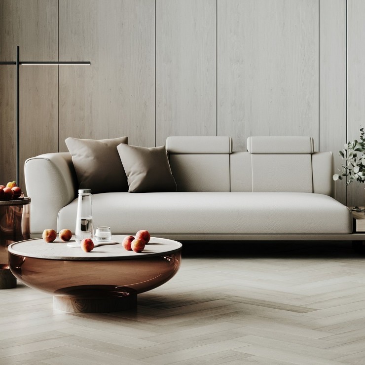 SPC паркет Home Expert Parquet Design 44-3002 Дуб Милкшейк