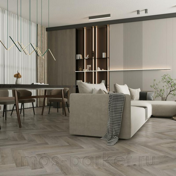 Замковый кварц-виниловый пол Home Expert Parquet 33-2180-01 Дуб Вековой лес