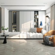 Замковый кварц-виниловый пол Home Expert Parquet 33-69W906 Дуб Баварский лес