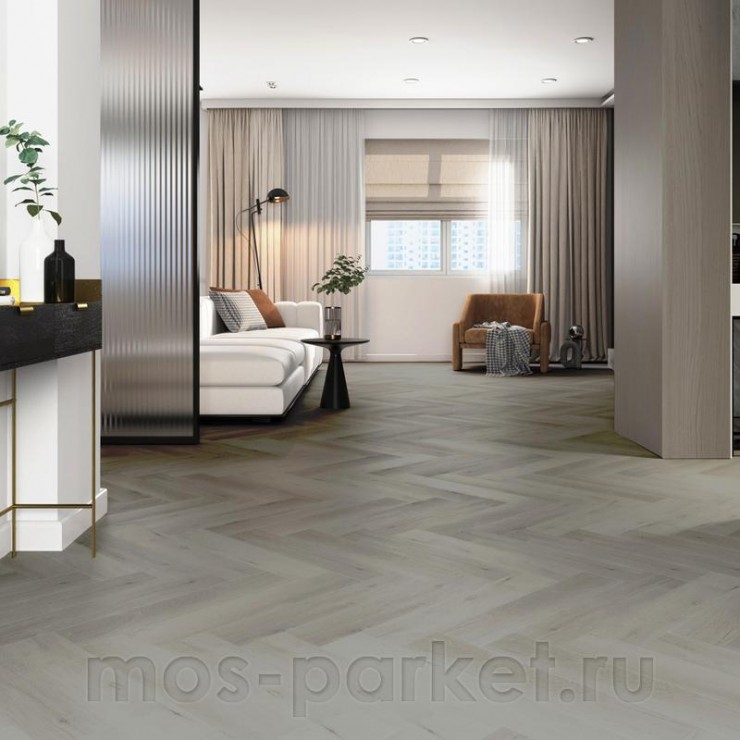 Замковый кварц-виниловый пол Home Expert Parquet 33-69W906 Дуб Баварский лес
