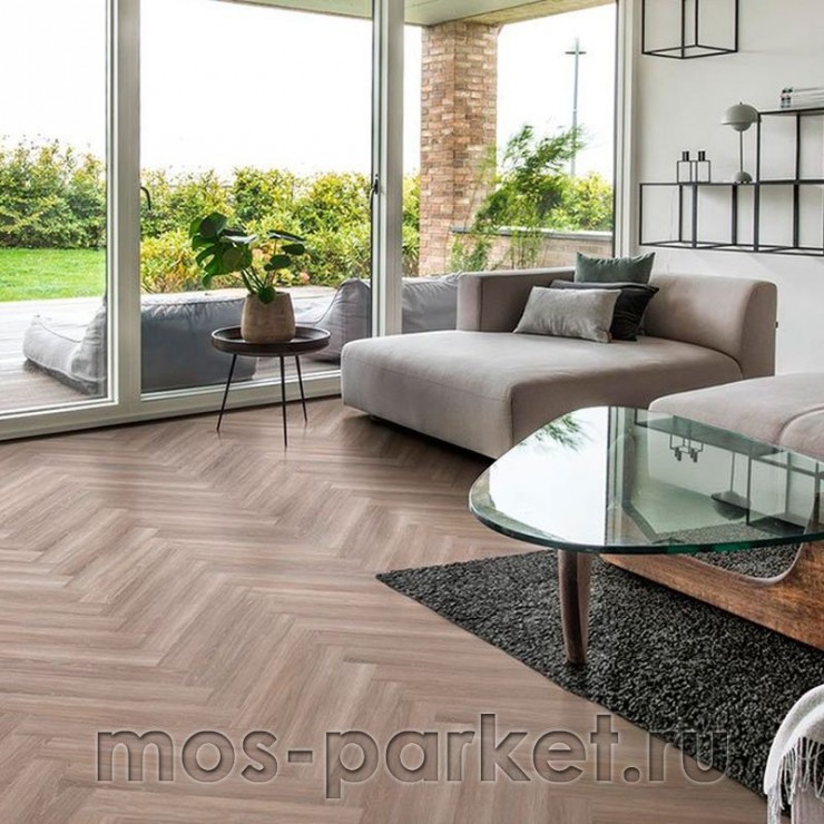 Замковый виниловый пол Kahrs Luxury Tiles Herringbone Whinfel
