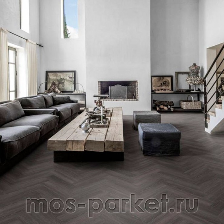 Замковый виниловый пол Kahrs Luxury Tiles Herringbone Calder