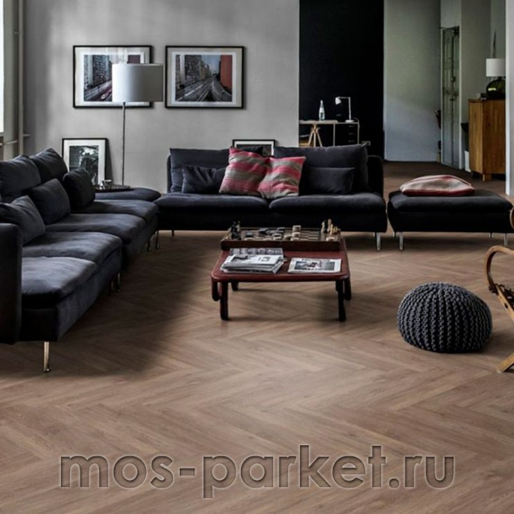 Замковый виниловый пол Kahrs Luxury Tiles Herringbone Sarek