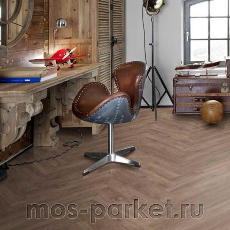 Замковый виниловый пол Kahrs Luxury Tiles Herringbone Sarek