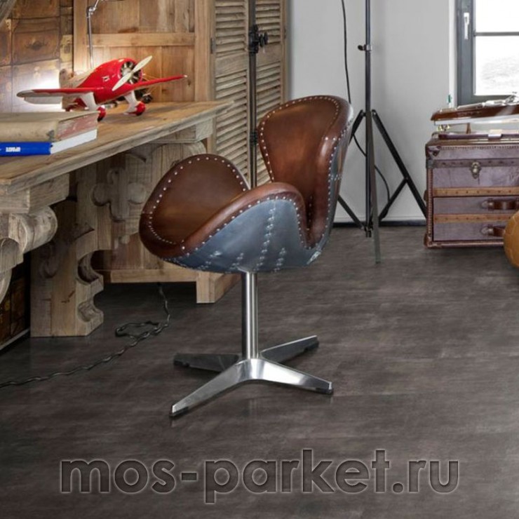 Замковый виниловый пол Kahrs Luxury Tiles Stone Steele